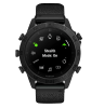 black wristwatch