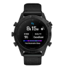 black wristwatch